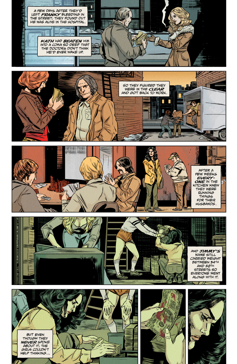 Illustration for article titled Exclusive DC preview: The Kitchen introduces 3 women to the reality of the mob